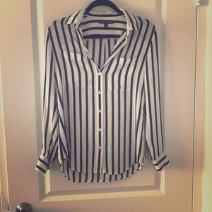 Banana Republic striped shirt